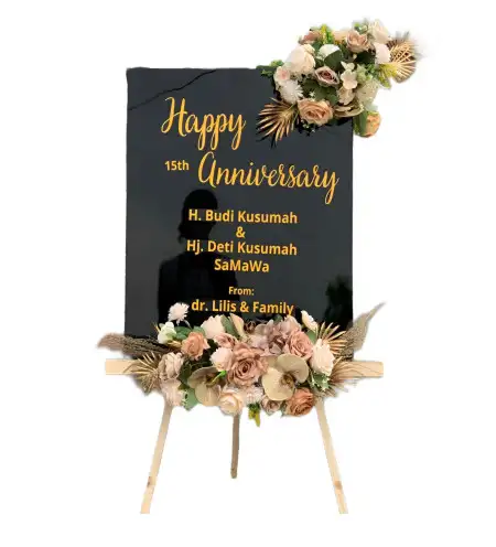 Papan Bunga Akrilik Ballroom Hotel Tangerang